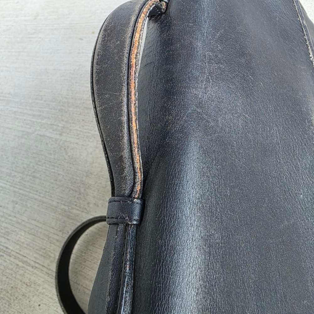 Vintage Coach 5265 Black Leather Briefcase Messenger Bag – Made in USA, 1995 - Picture 12 of 15